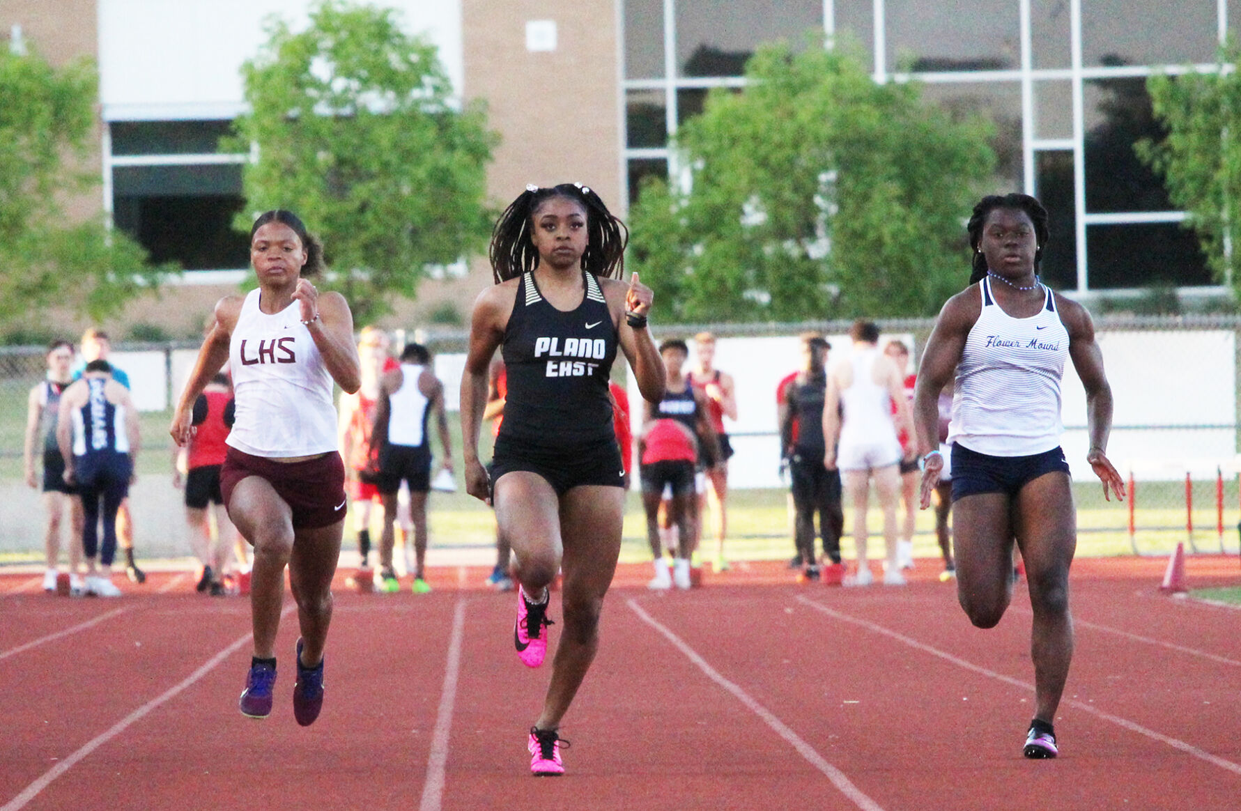 Plano East track Tiriah Kelley